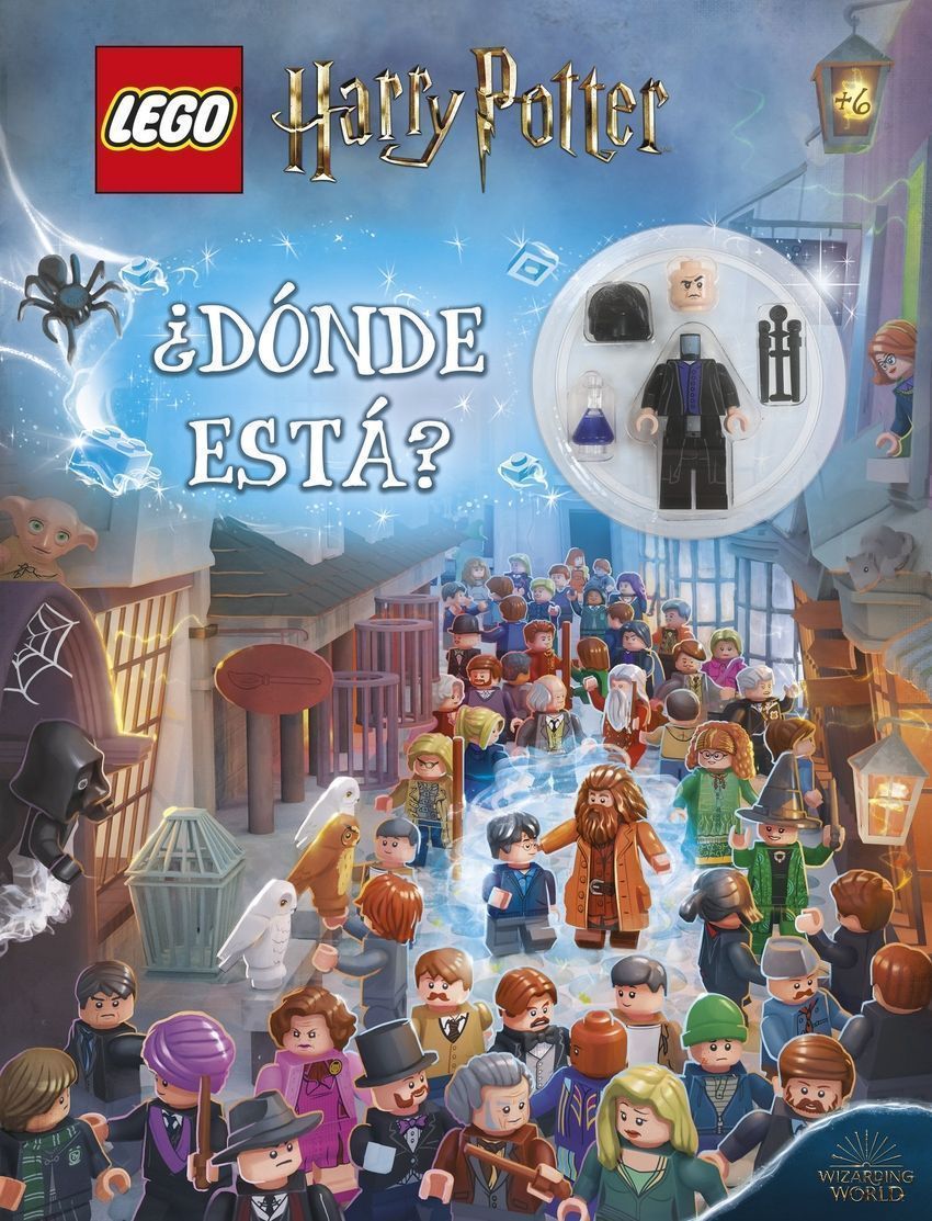 Harry Potter.¿Donde Esta?(Libro Con Minifigura).(Lego)