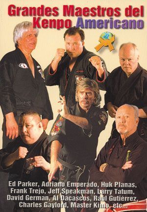 Grandes maestros del kenpo americano.