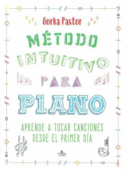 Método intuitivo para piano. Aprende a tocar canciones desde el primer día