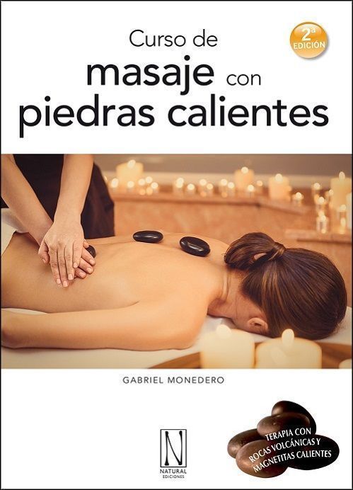 Curso de masaje con piedras calientes. Terapia con rocas volcánicas y magnetitas calientes