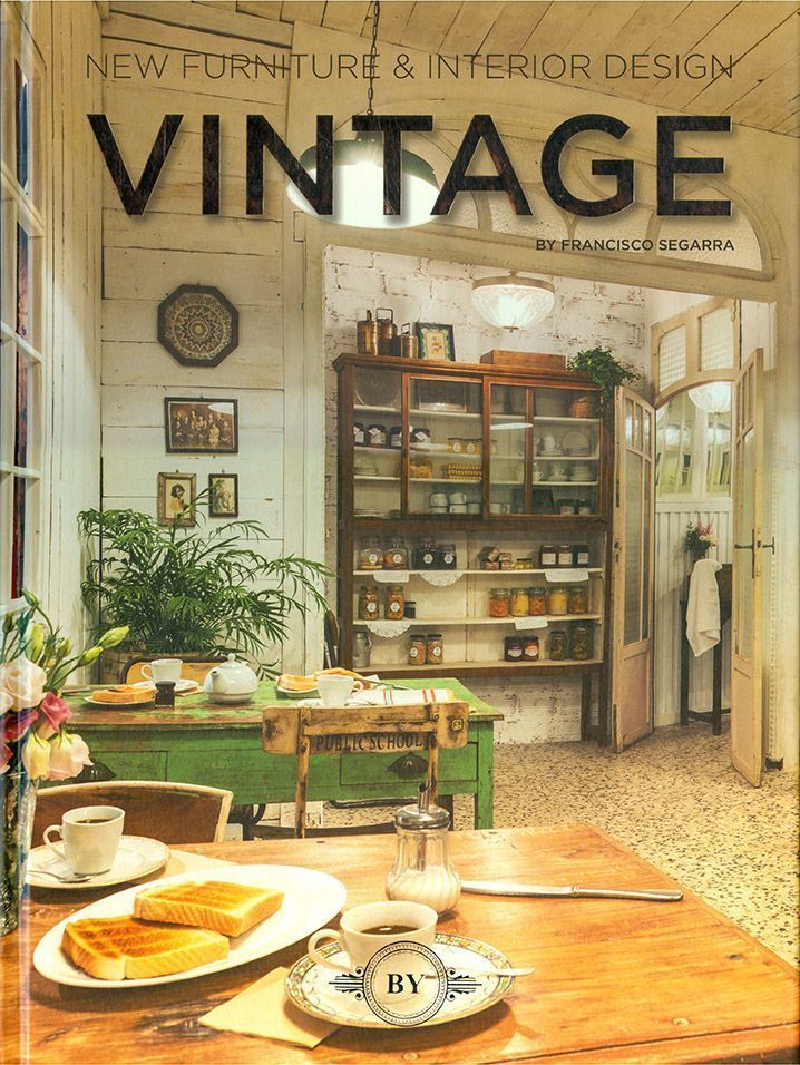 New furniture & interior design vintage.