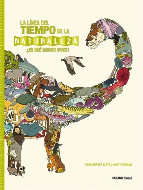 La línea del tiempo de la naturaleza.