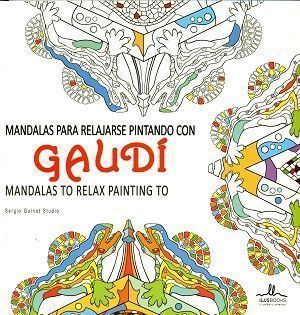 Mandalas para relajarse pintando con Gaudí.