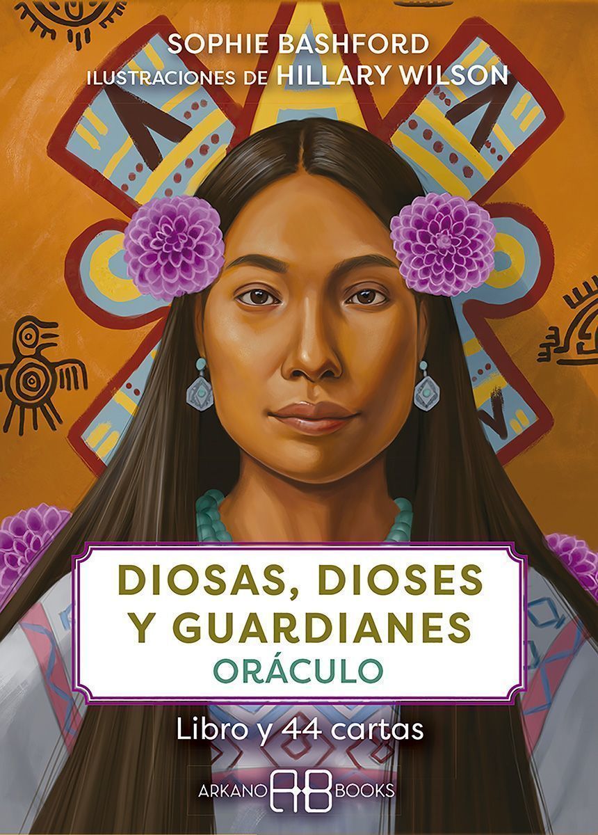 Diosas, dioses y guardianes Oráculo. Libro y 44 cartas