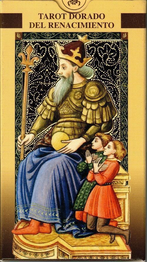 Tarot dorado del renacimiento.