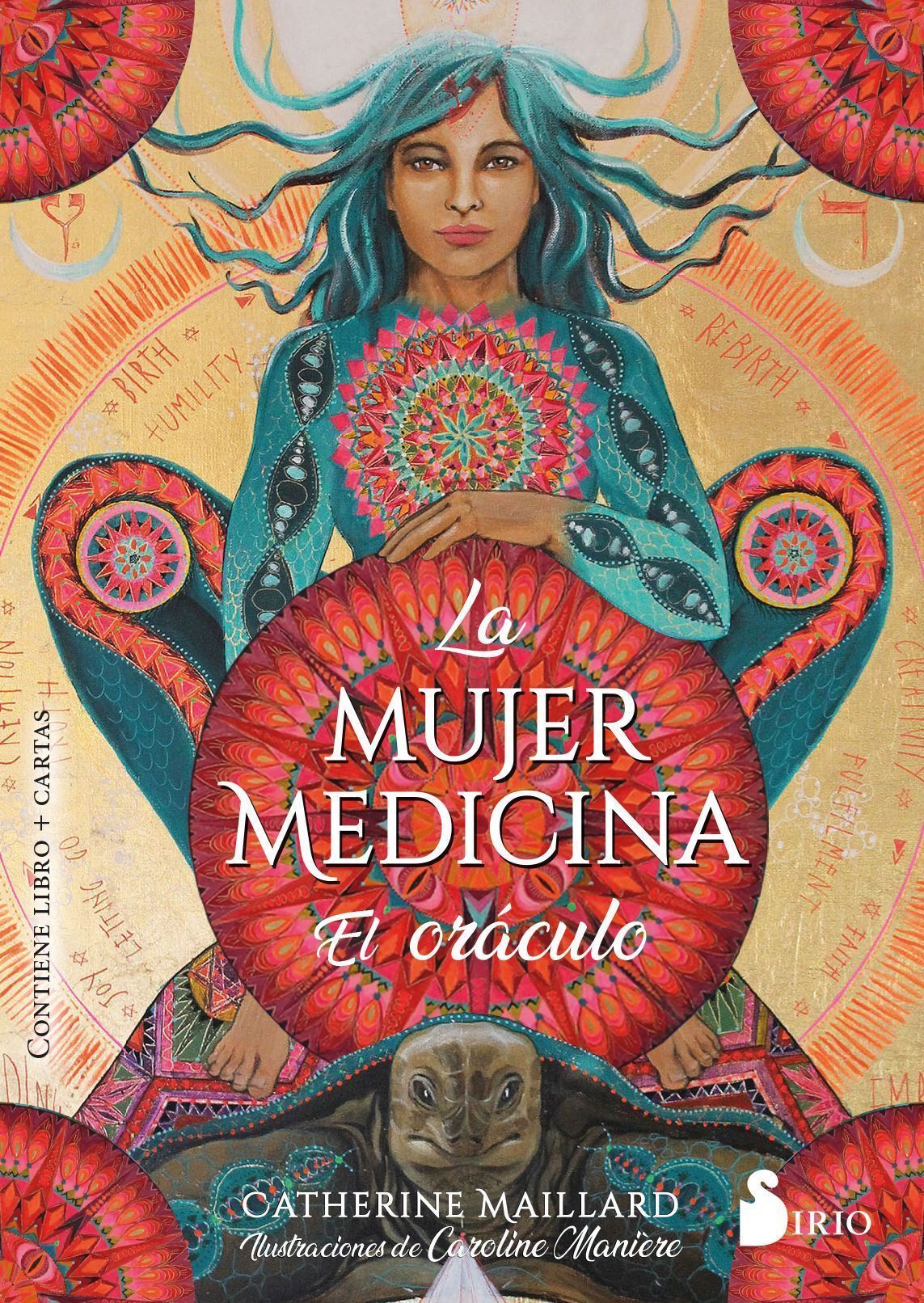 Mujer medicina, la. El oráculo. Estuche libro más cartas