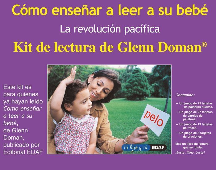 Como Enseñar A Leer A Su Bebe Kit Lectura Glenn Doman