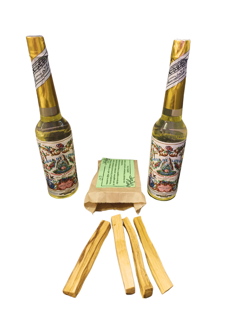 Agua Florida (Set 2 Botellas de 270 ml. + Palo santo)