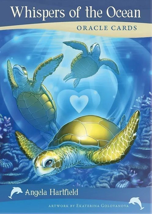 Whispers of the ocean oracle cards.