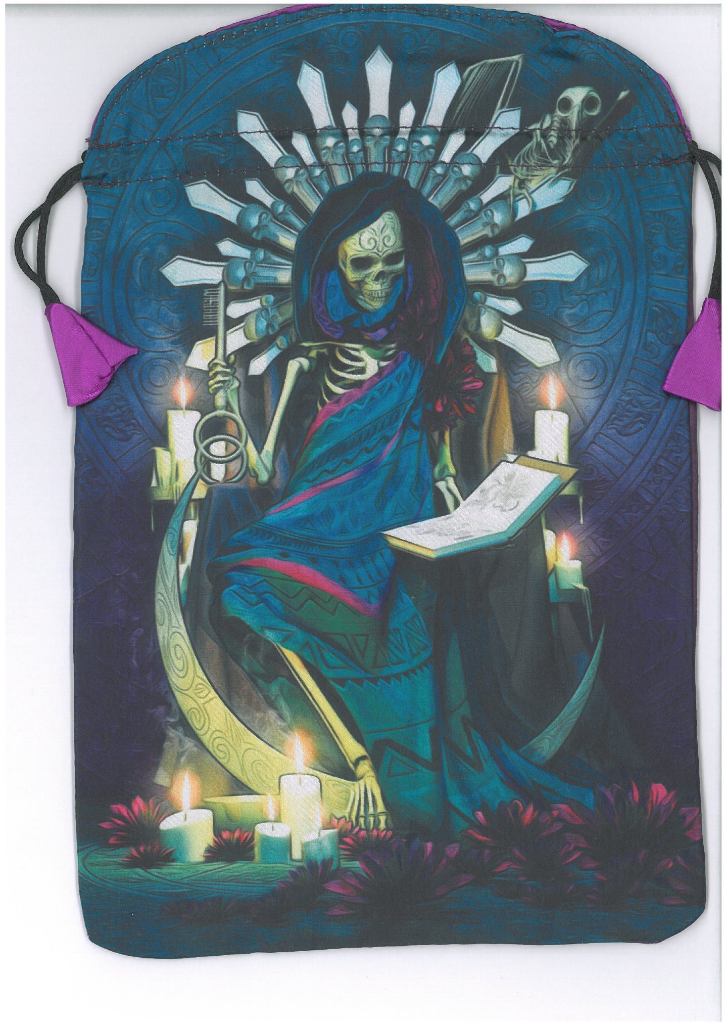 Bolsa  Santa muerte.