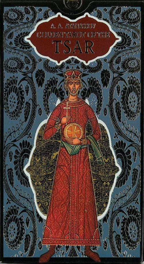 Tarot dorado de tsar. golden tarot of the tsar