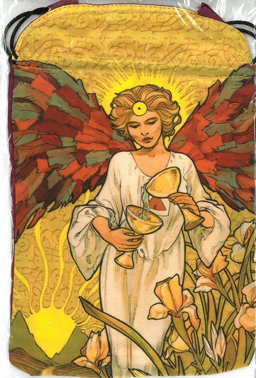 bolsa golden art nouveau.