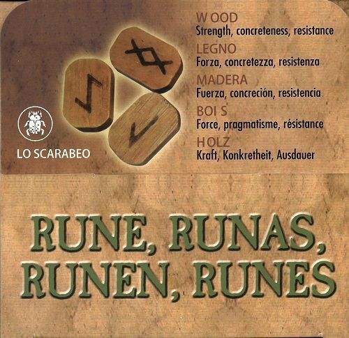 Runas madera. Wooden runes