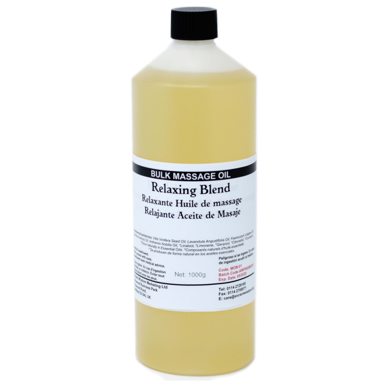 Aceite de Masaje 1L - Relajante