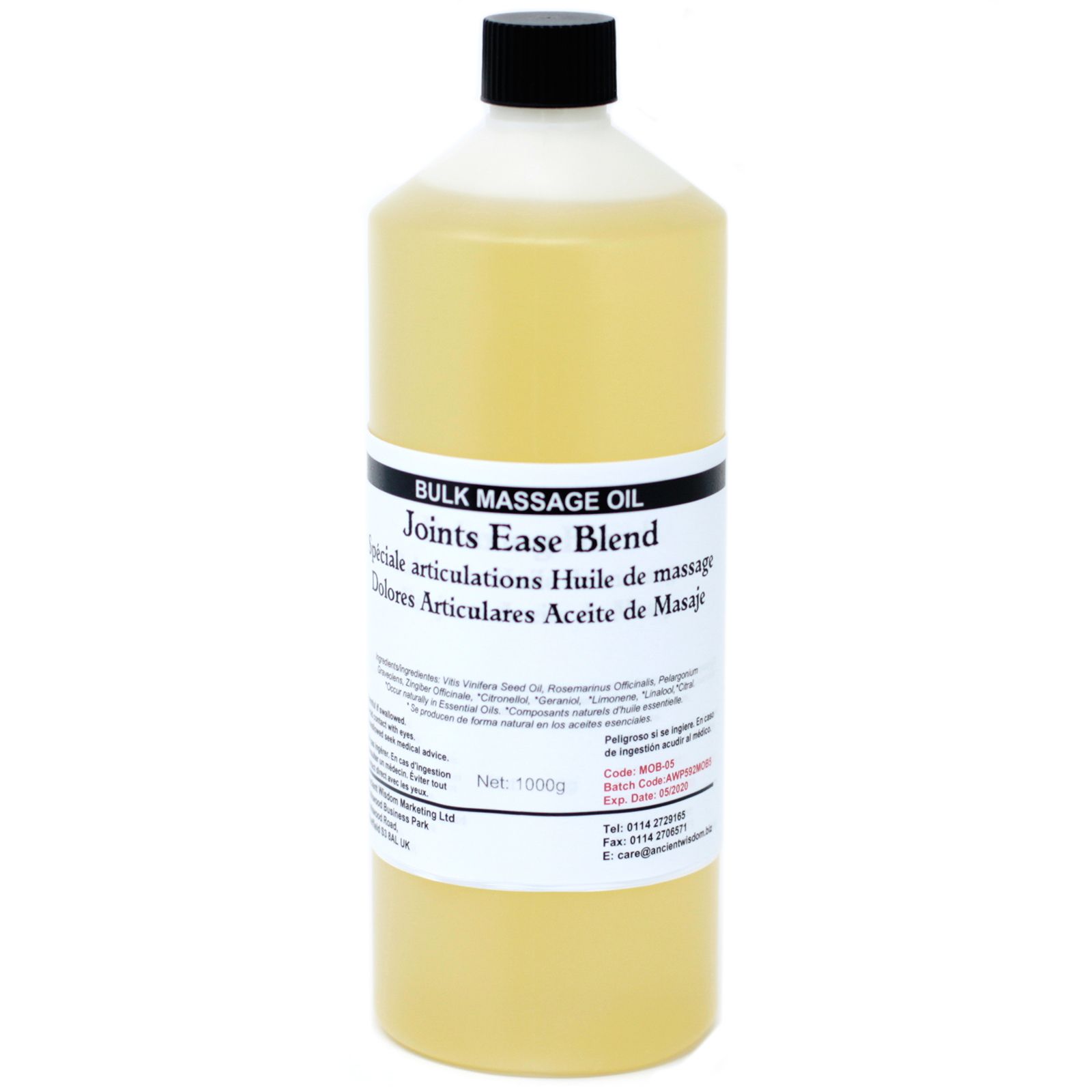 Aceite de Masaje 1L - Para Articulaciones