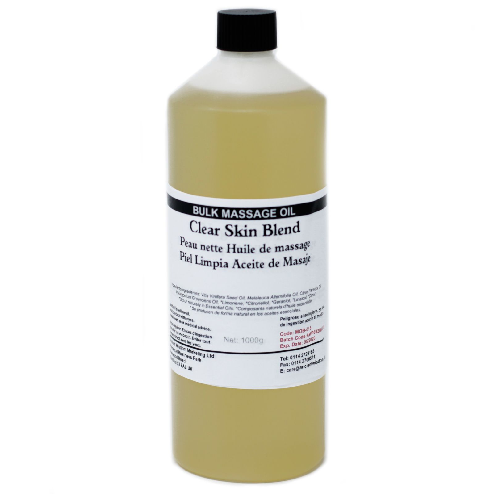 Aceite de Masaje 1L - Piel Limpia