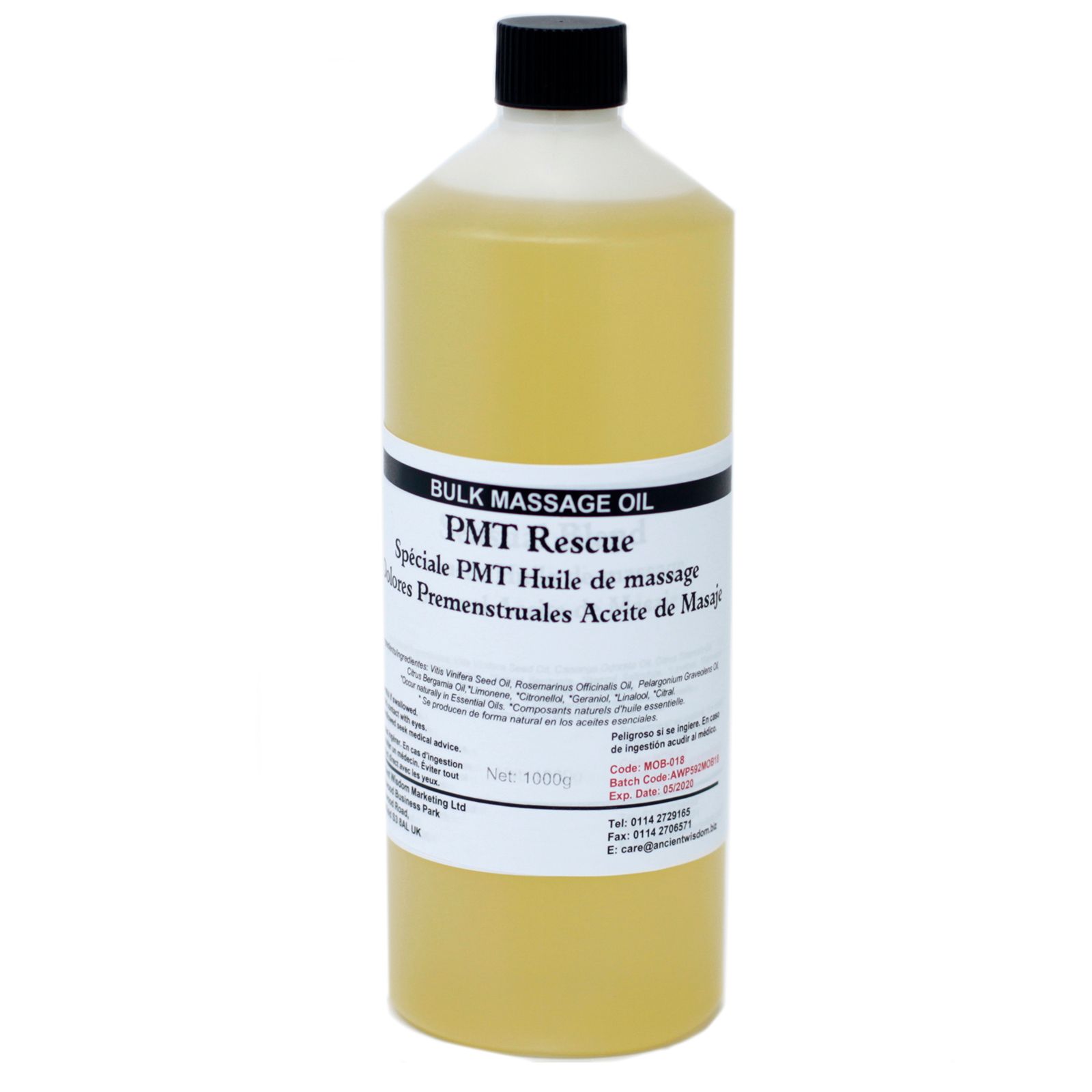 Aceite de Masaje 1L - Dolores Premenstruales