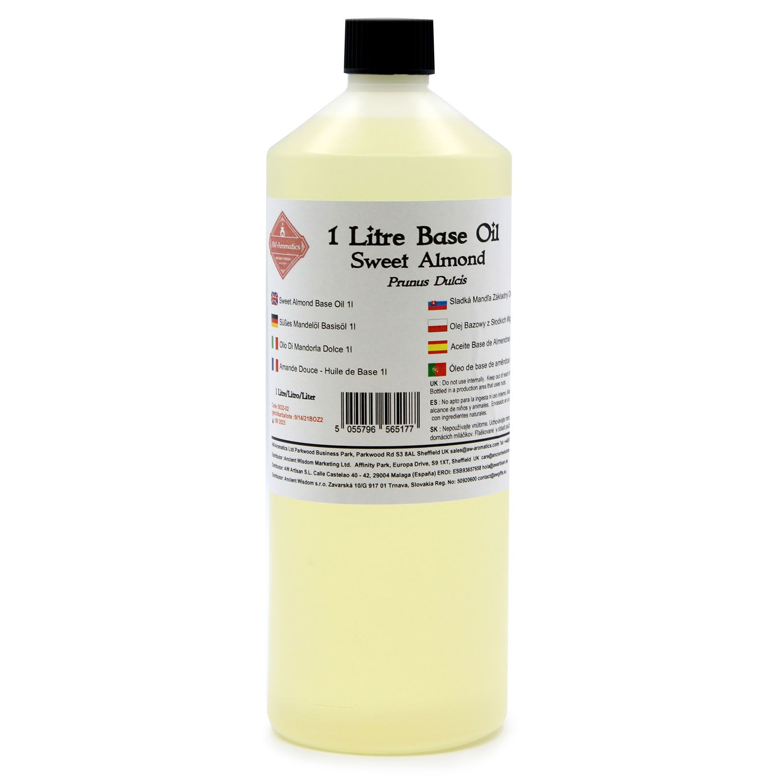 Aceites Base - 1L - Almendra dulce
