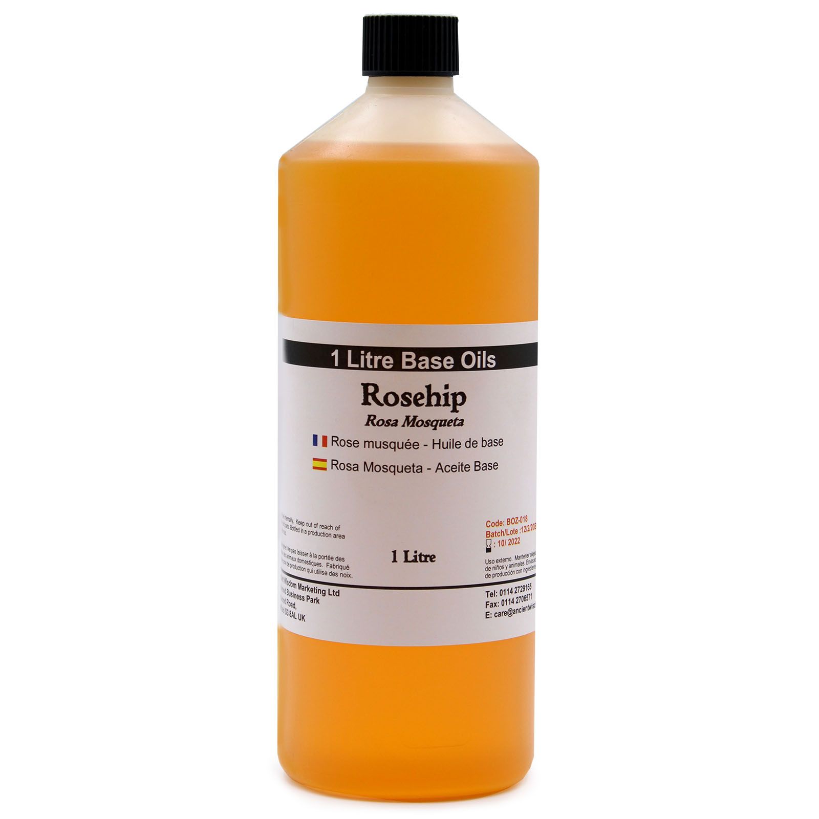 Aceites Base - 1L - Rosa mosqueta