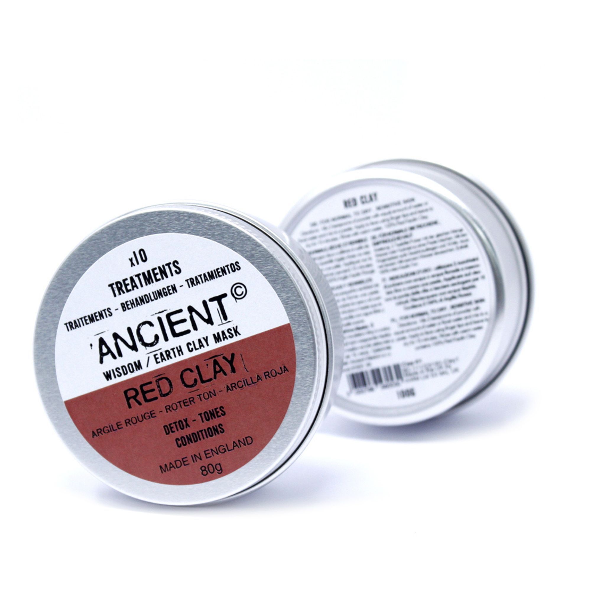 Mascarilla arcilla roja 80g - Imagen 2