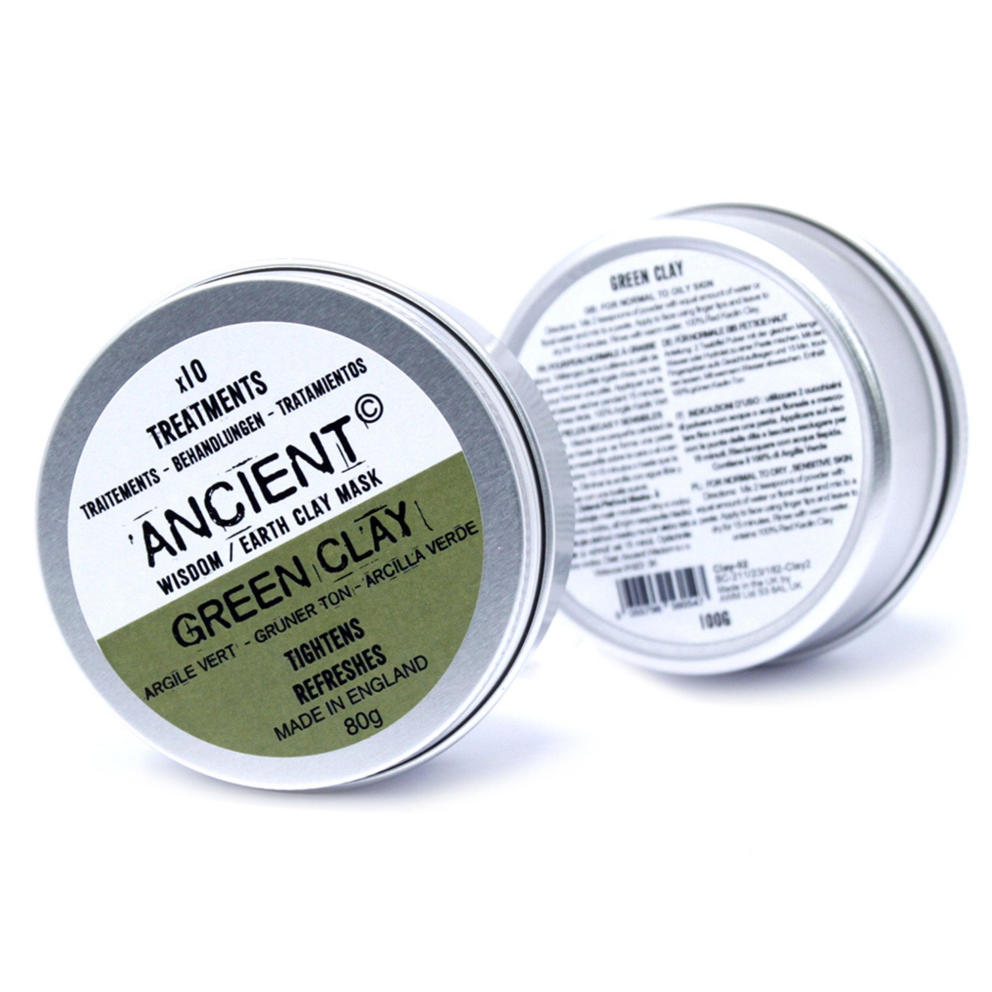 Mascarilla arcilla verde 80g - Imagen 2