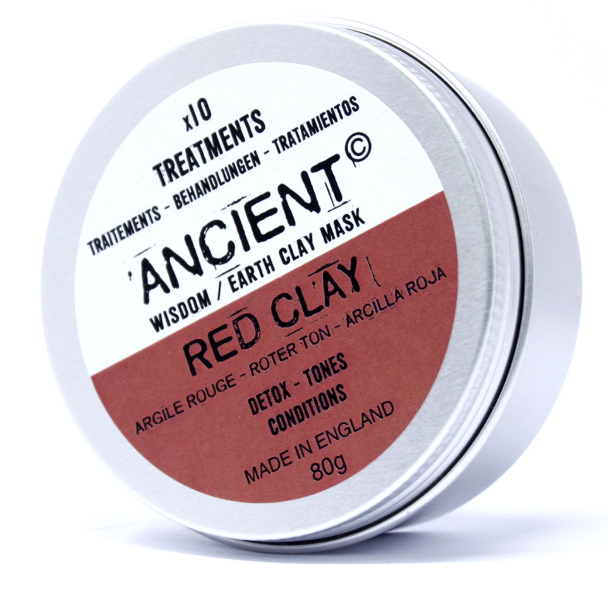 Mascarilla arcilla roja 80g - Imagen 4