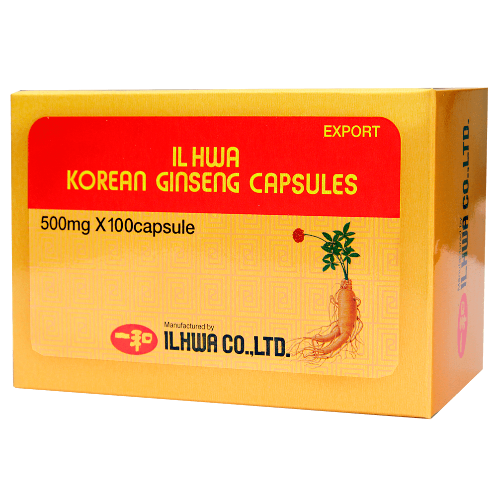 GINSENG COREANO IL HWA 100 CÁPSULAS BLISTER
