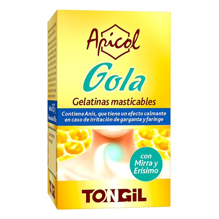 APICOL GOLA Gelatinas masticables