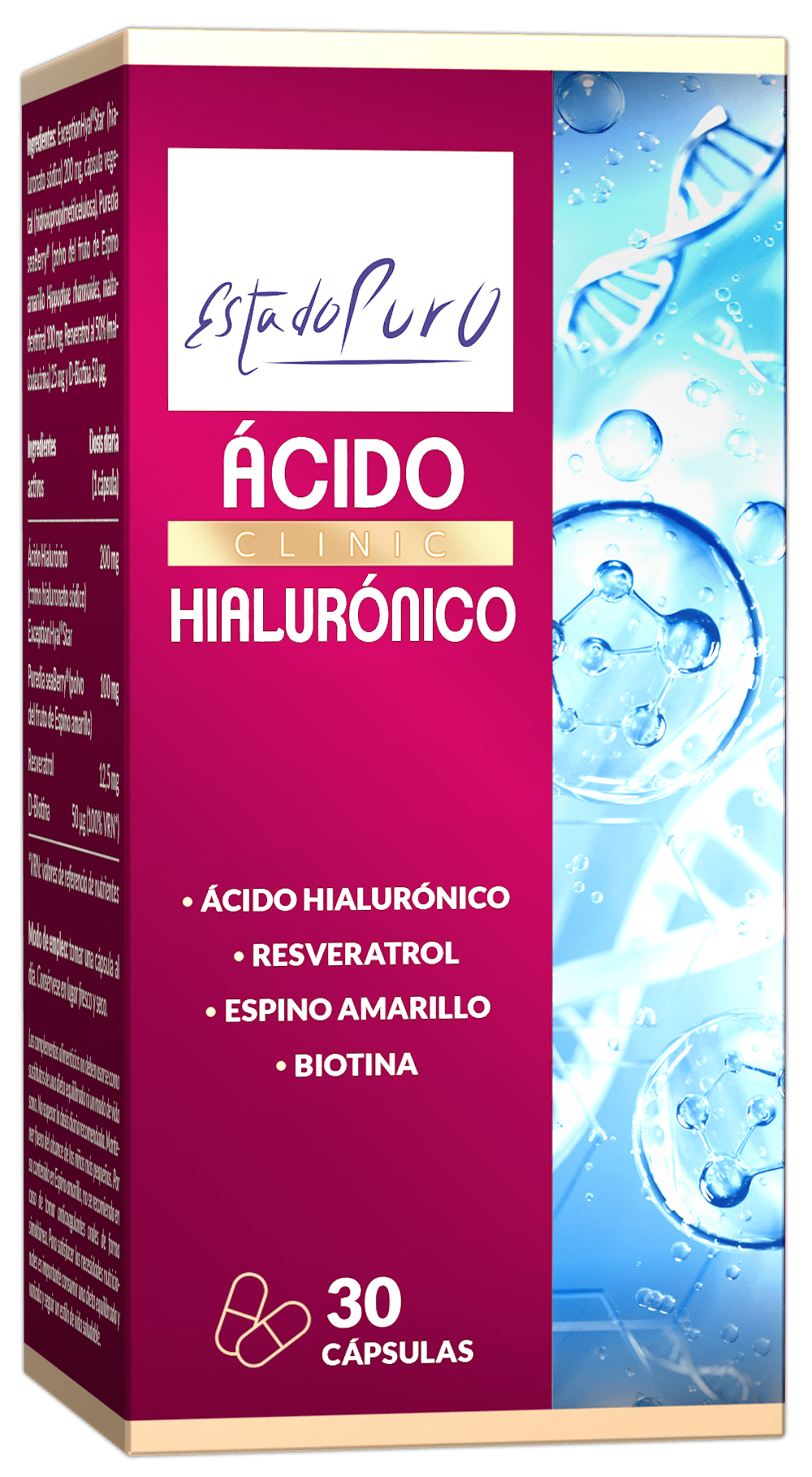 ESTADO PURO ÁCIDO HIALURÓNICO CLINIC