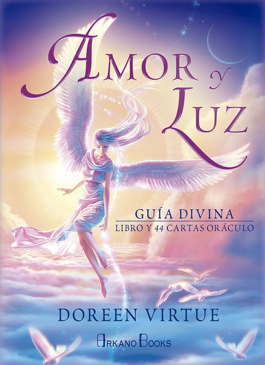 Amor y Luz. Guía divina. Libro y 44 cartas oráculo