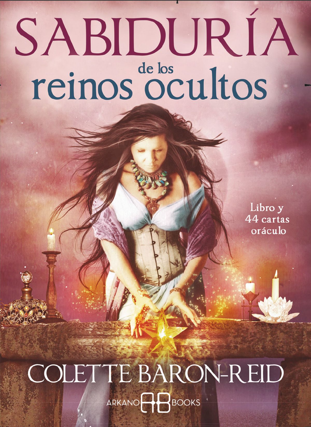 Sabiduría de los reinos ocultos. Libro y 44 cartas oráculo