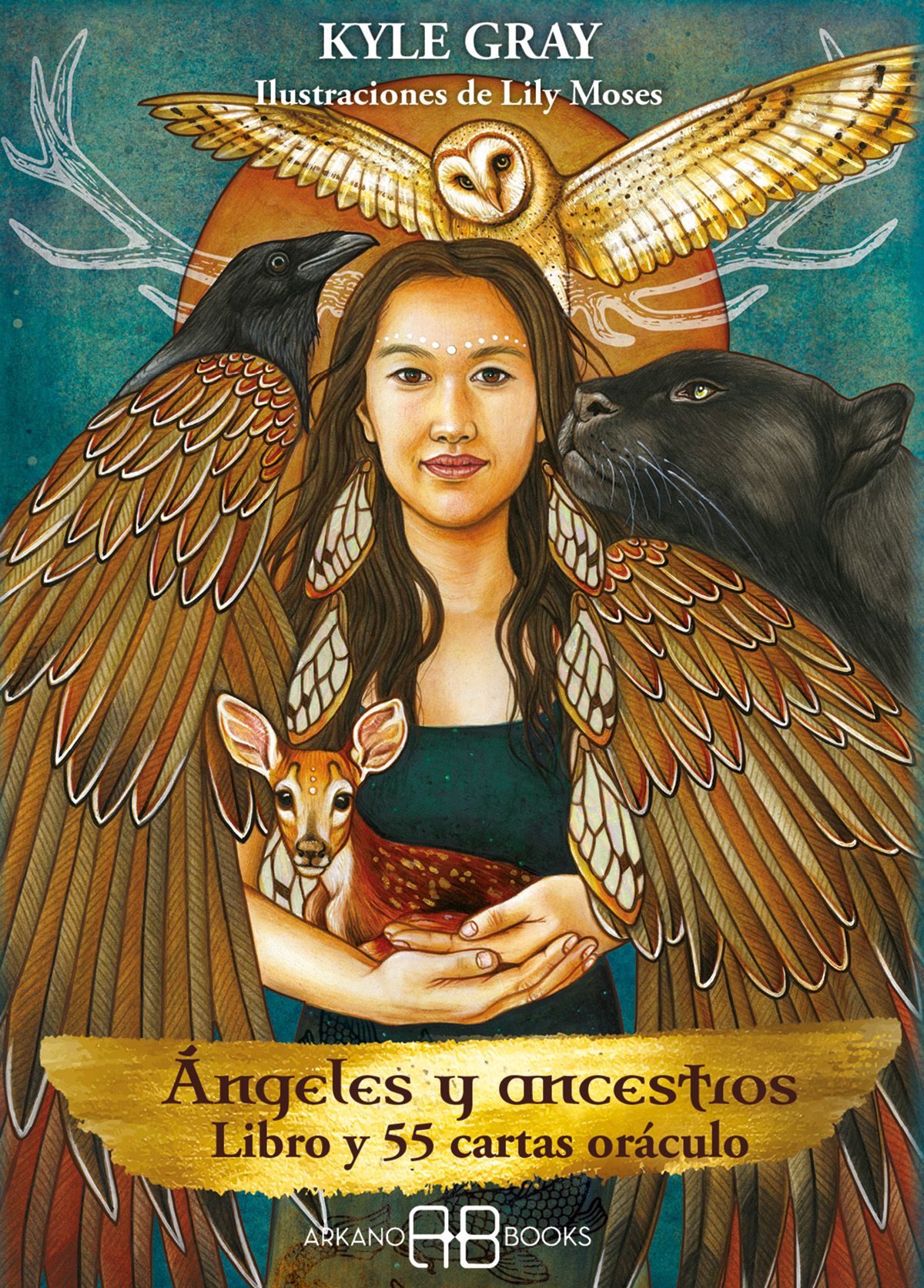 Ángeles y ancestros. Libro y cartas oráculo