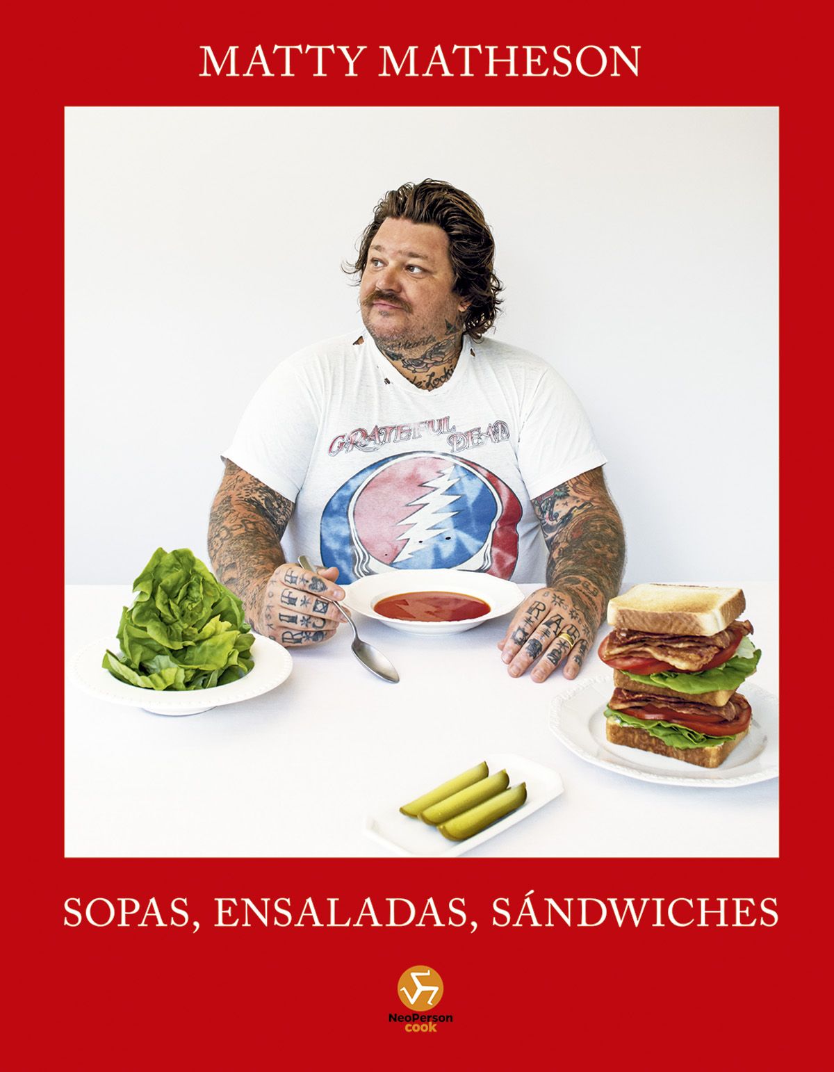 Sopas, ensaladas, sándwiches.