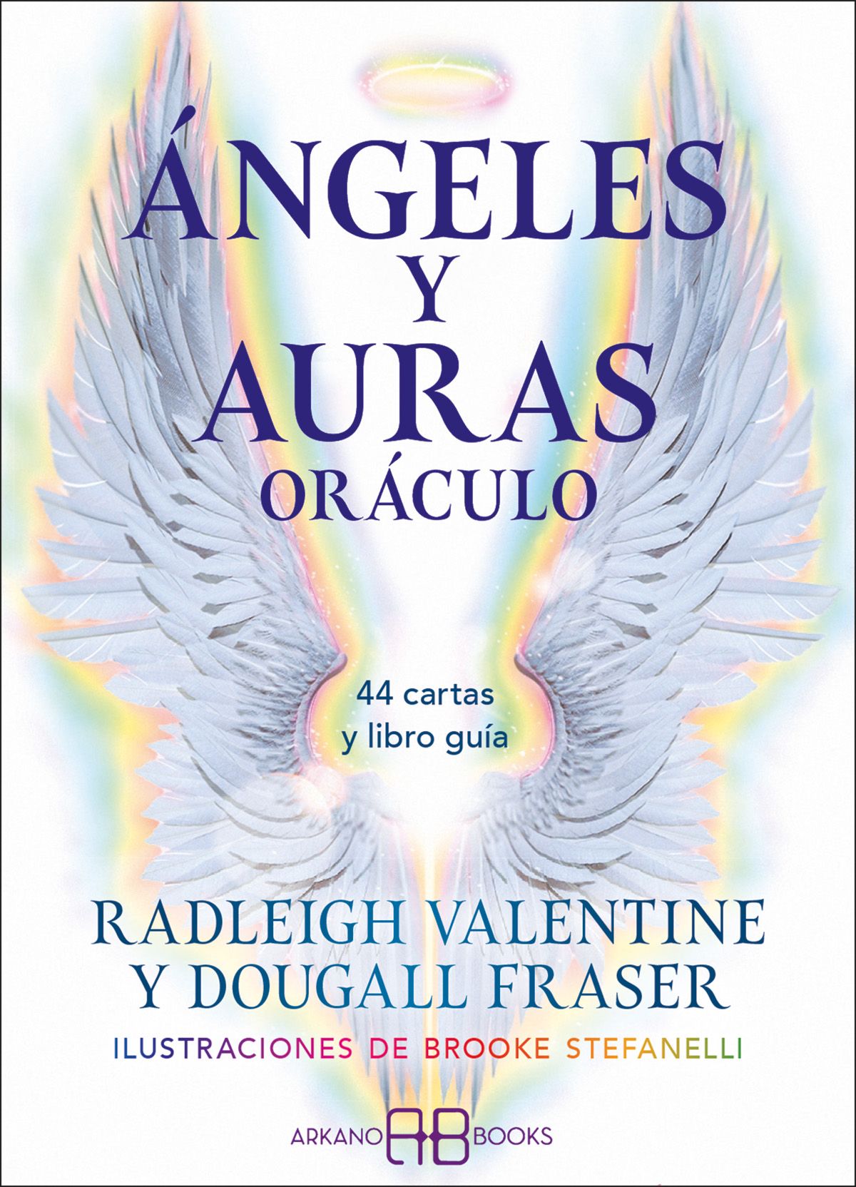 Ángeles y Auras. Oráculo. 44 cartas y libro guía