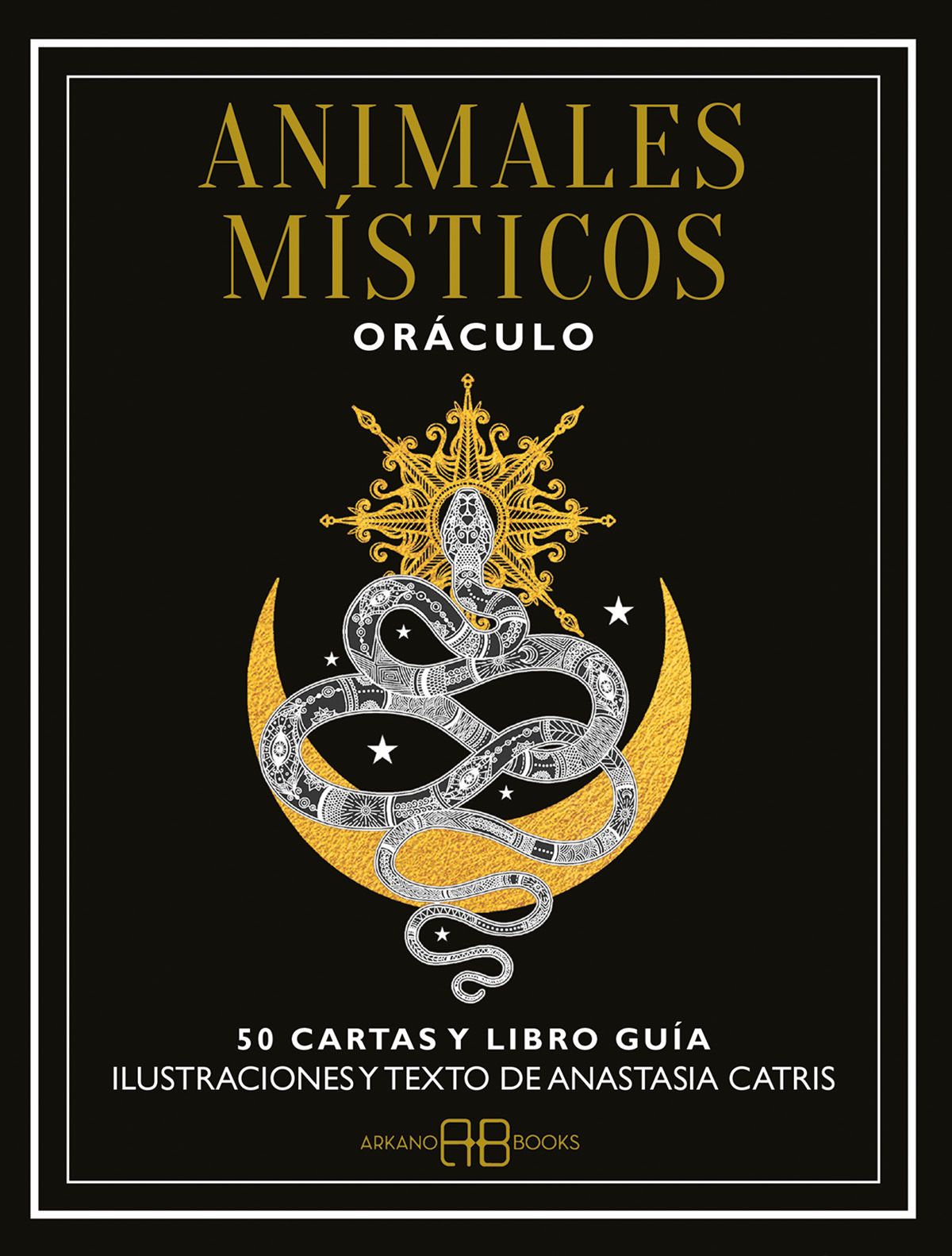 Animales místicos. Oráculo. 50 cartas y libro  guía