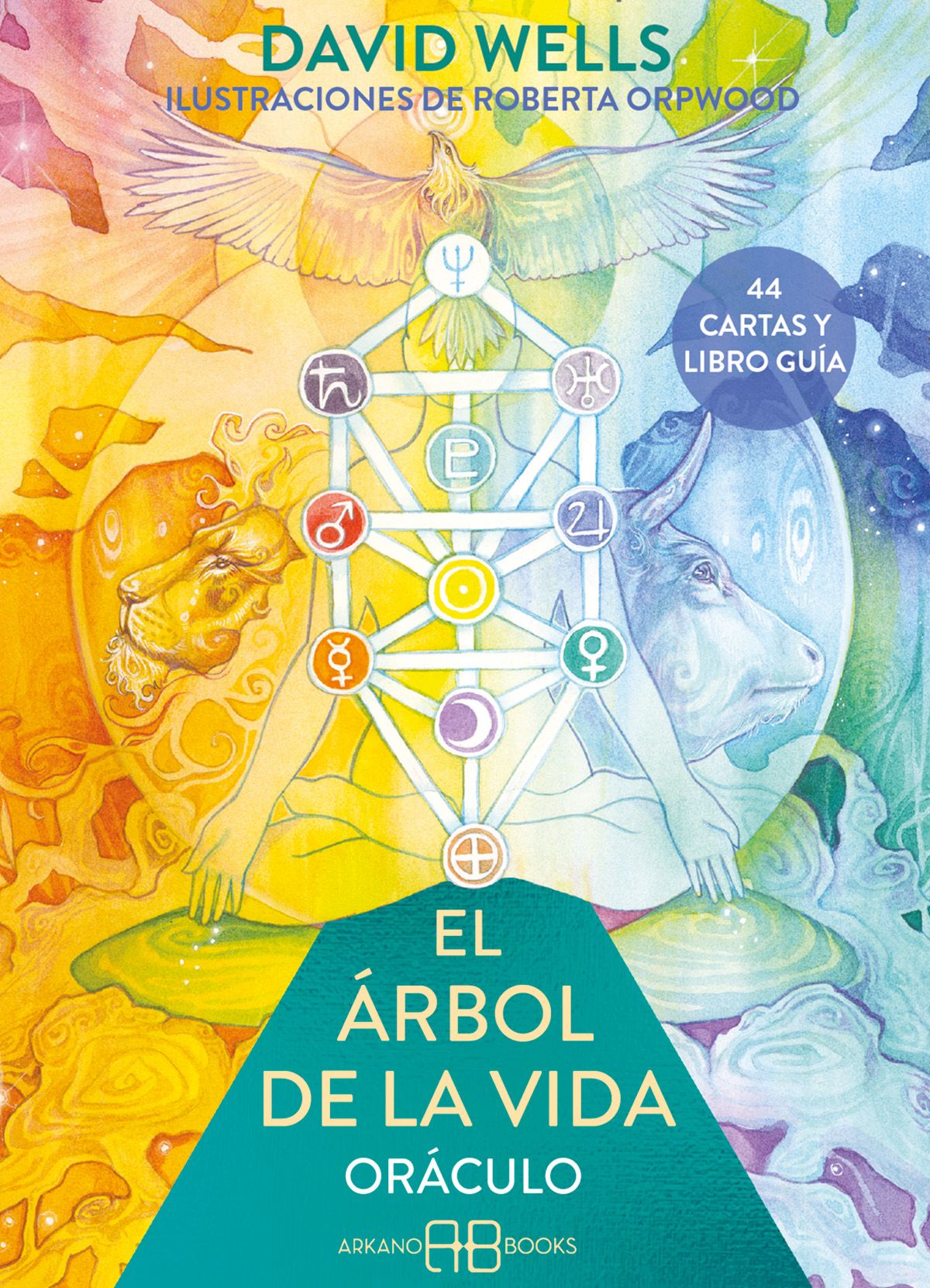 El árbol de la vida. Oráculo. 44 cartas y libro guía