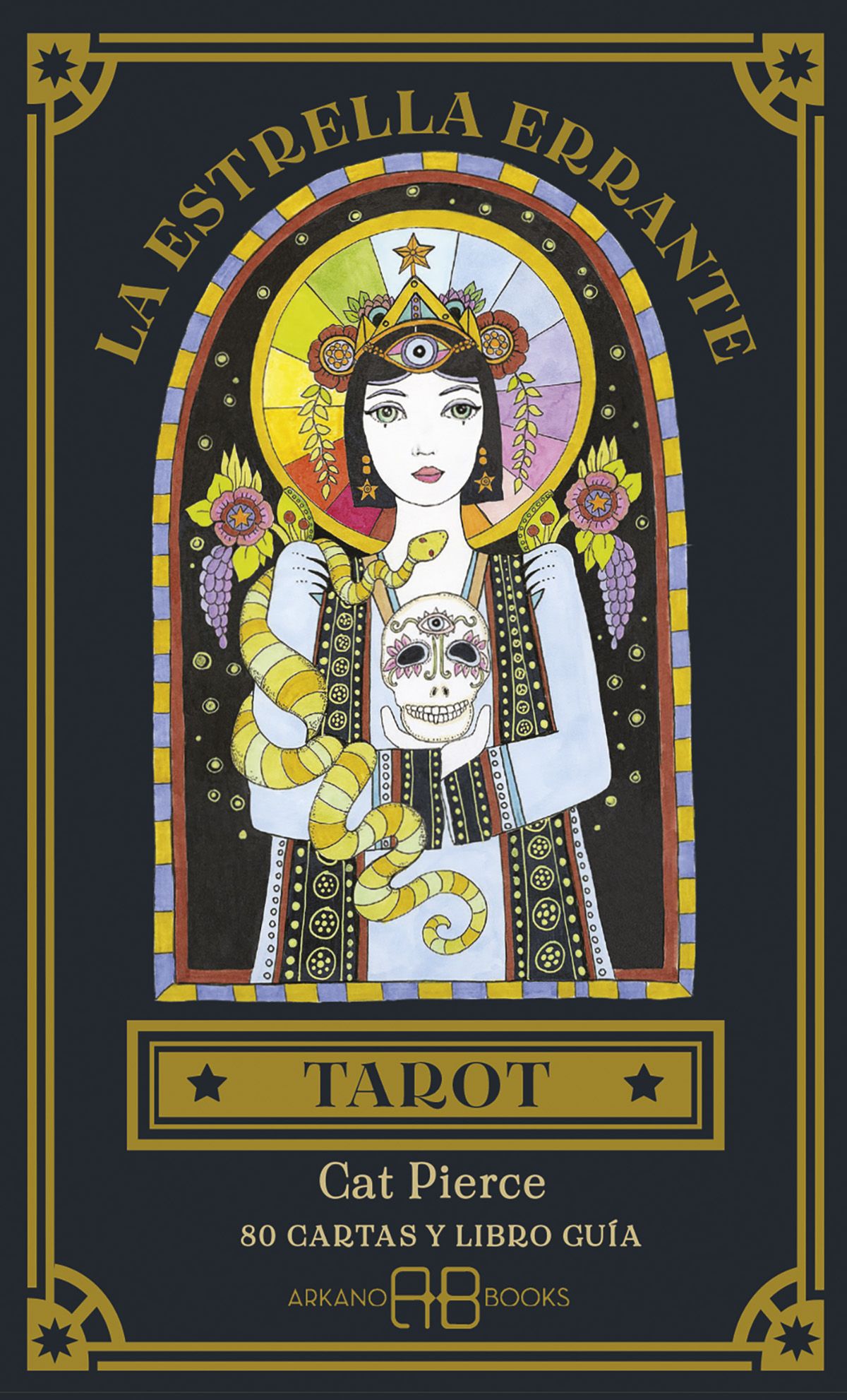 La estrella errante. Tarot. 80 cartas y libro guía