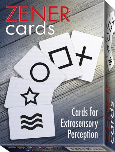 Tarot Zener cards.