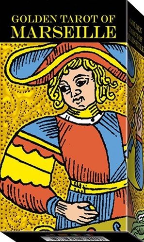 Golden tarot of marseille.