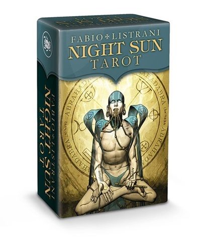 Tarot mini night sun.