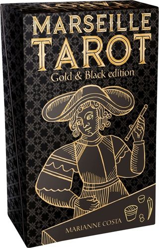 Marseille Tarot. Gold & Black edition