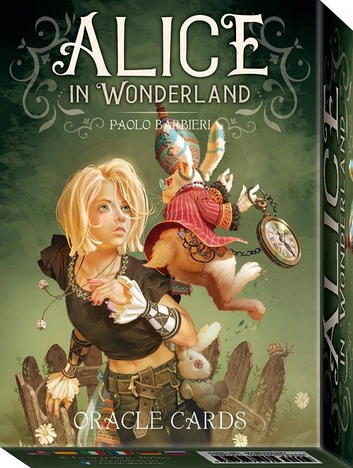Alice in wonderland oracle cards.