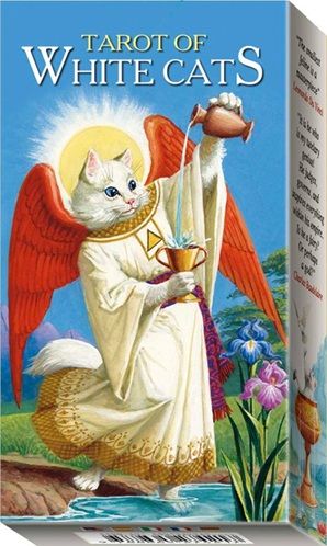 Tarot of white cats.
