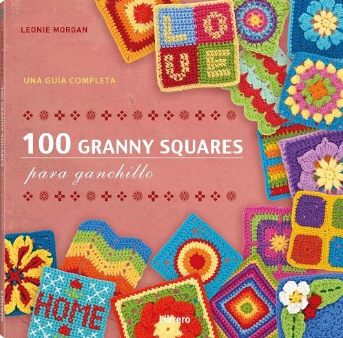 100 Granny squares para ganchillo.