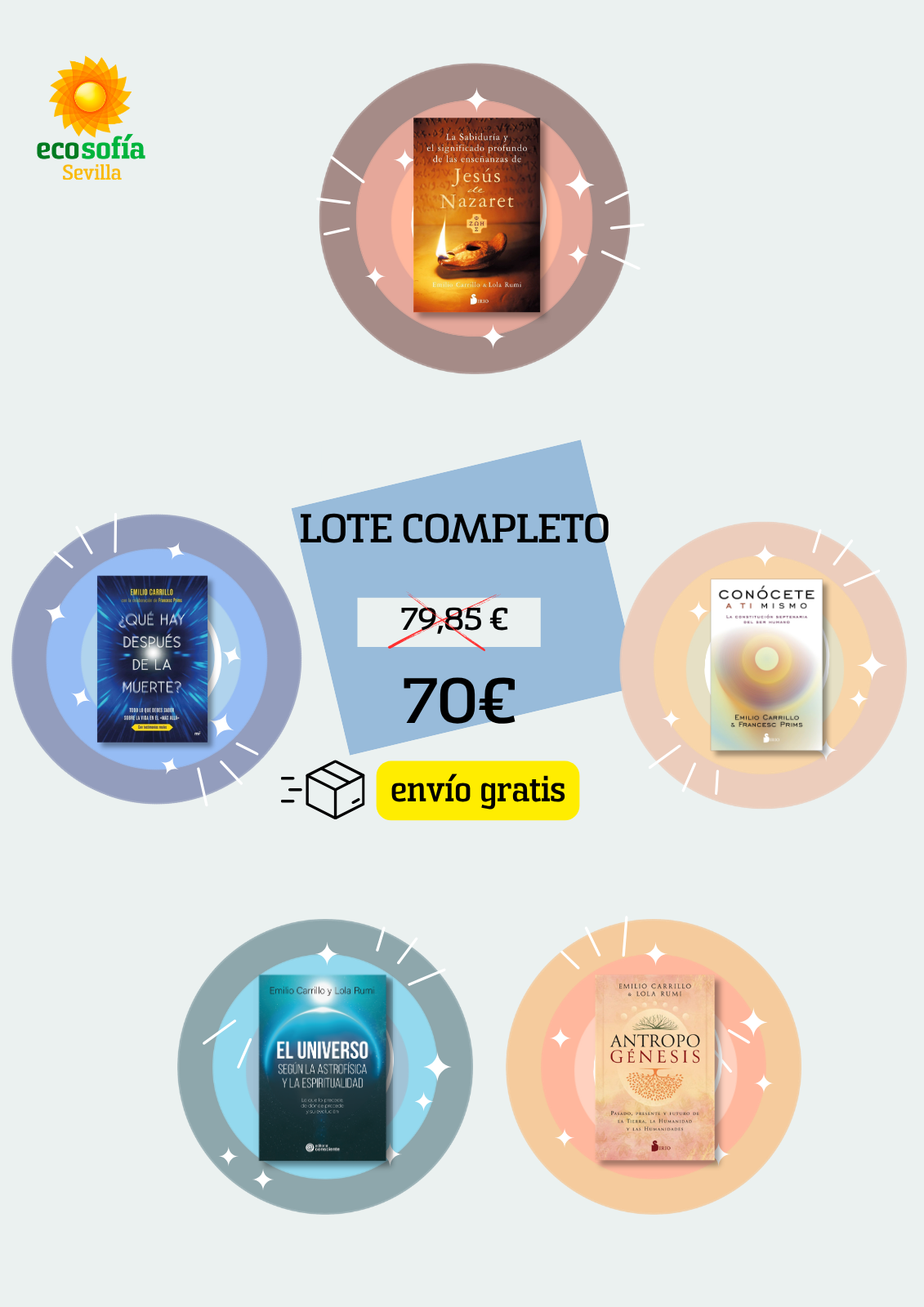 La sabiduria y el significado profundo de las enseñanzas de Jesús de Nazaret (lote)