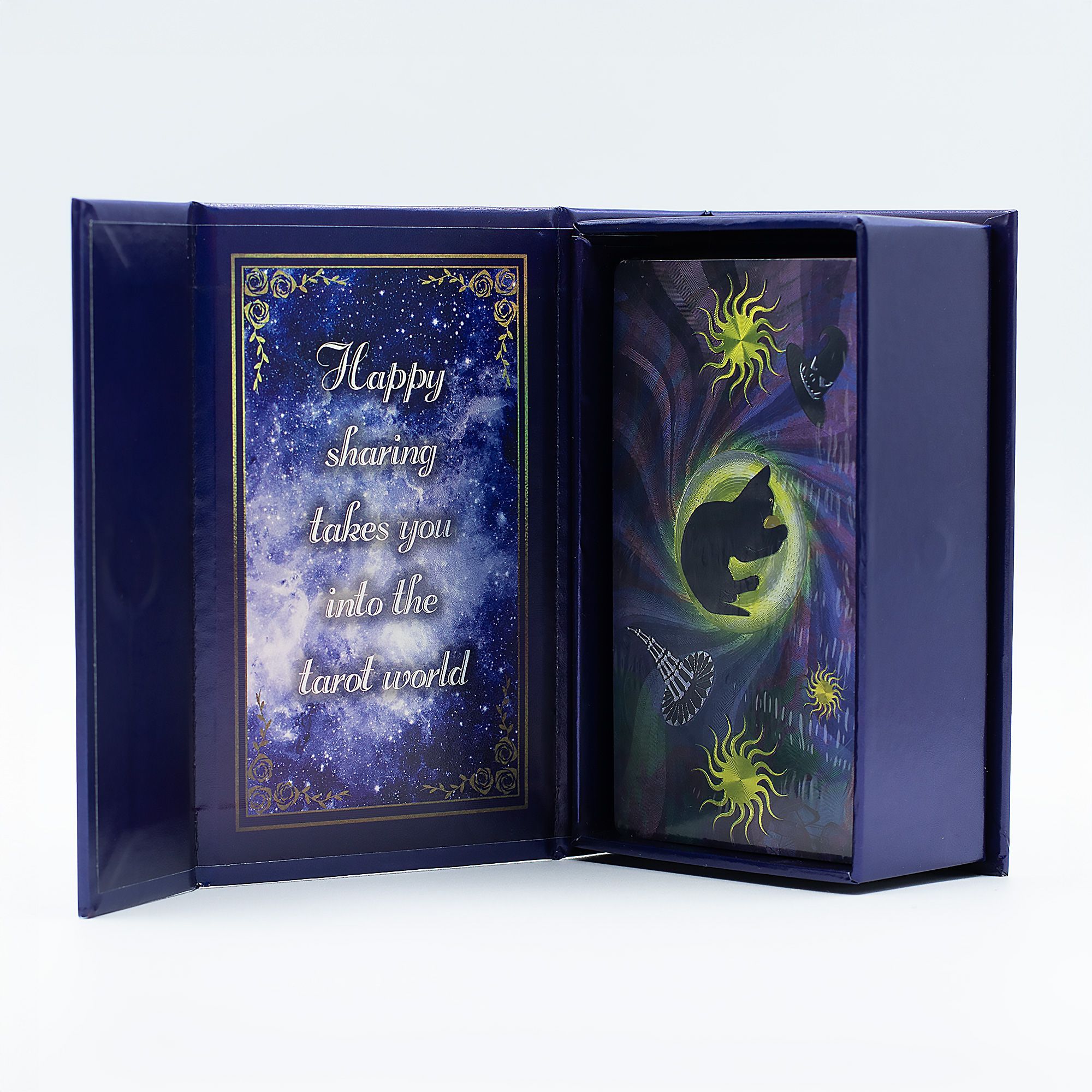 Conjunto de cartas de Tarot con lámina púrpura - Tarot de la Bruja - con folleto - Imagen 2