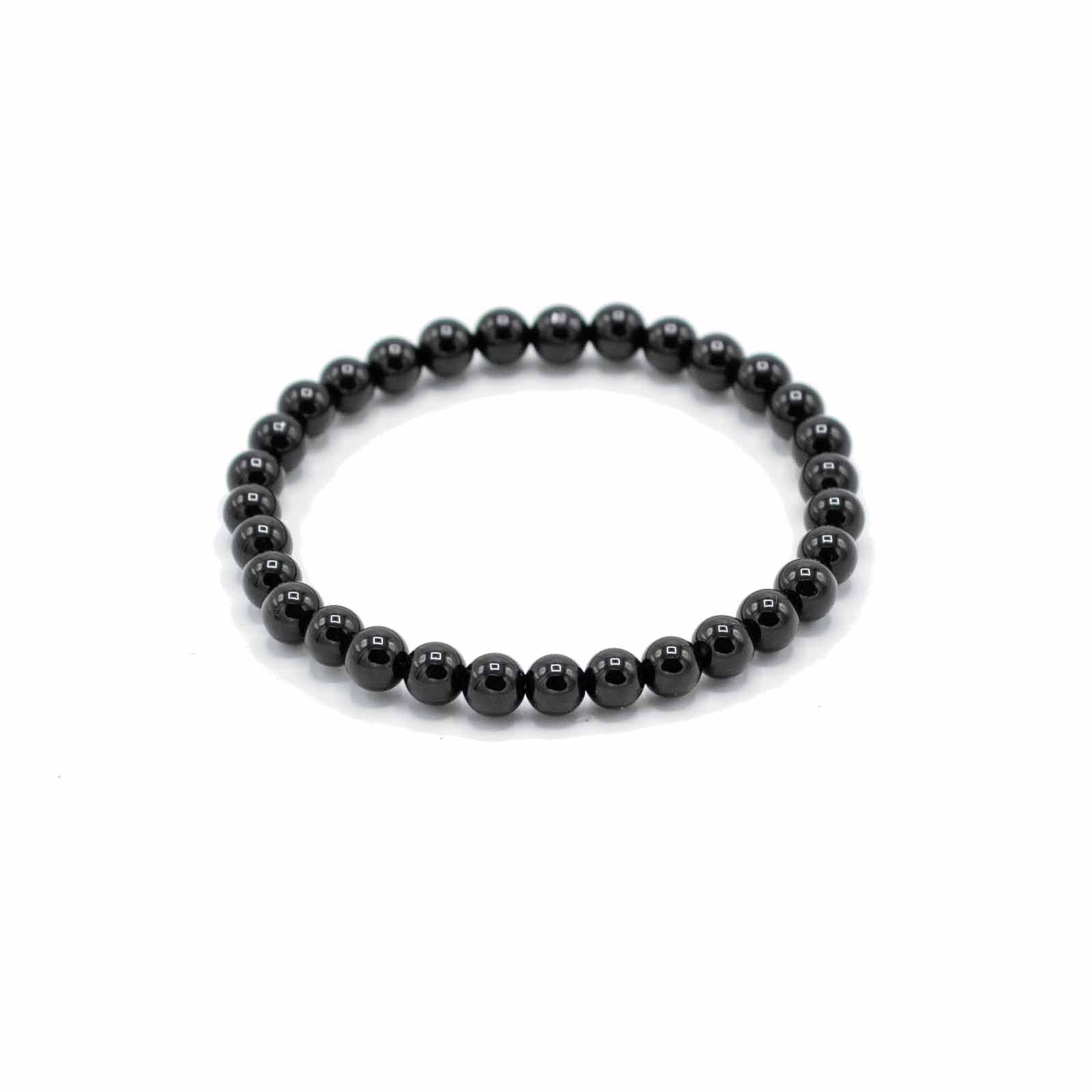 Pulsera de Manifestación de Piedras Preciosas - Ágata Negra - Protección
