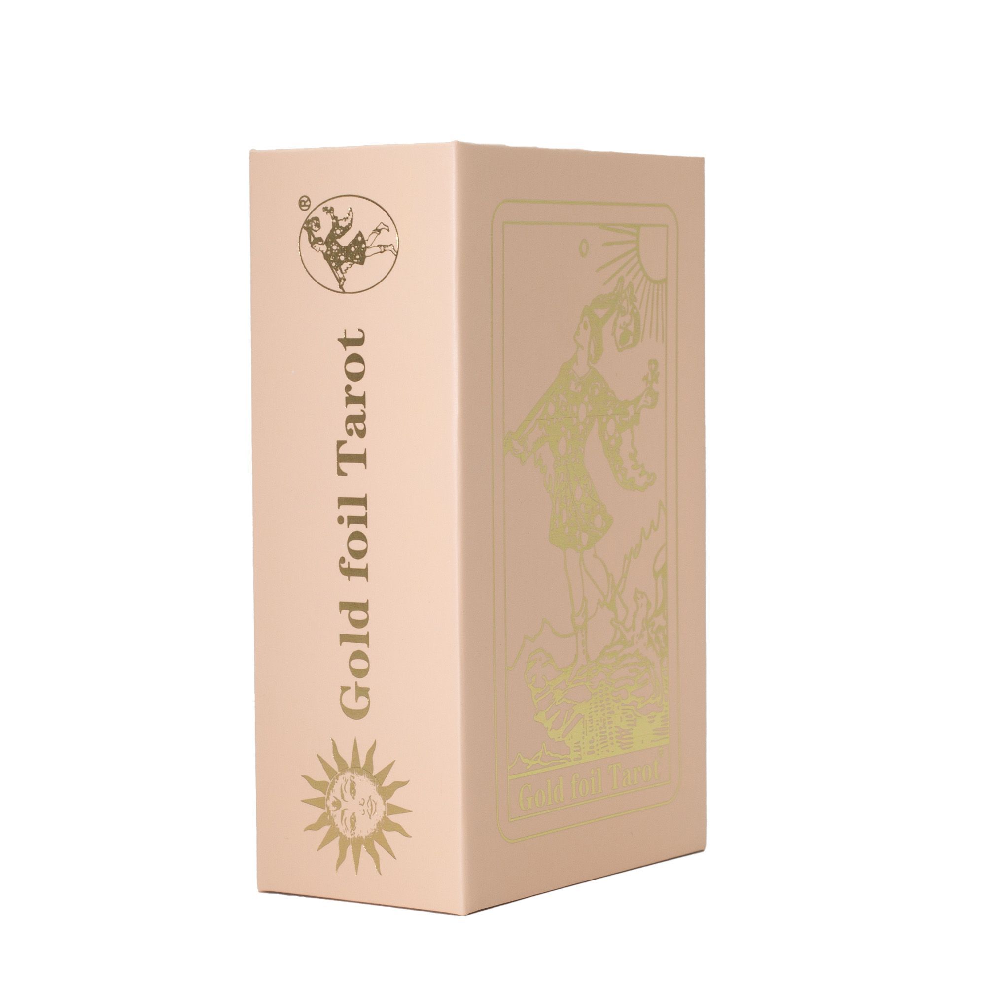 Set de cartas del tarot en caja de regalo rosa con lámina rubí - con folleto - Imagen 5